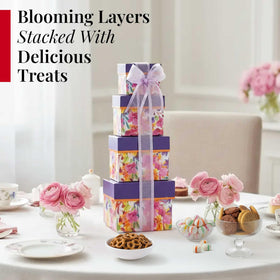 Broadway Basketeers designer packaging and ribbon, premium gift presentation