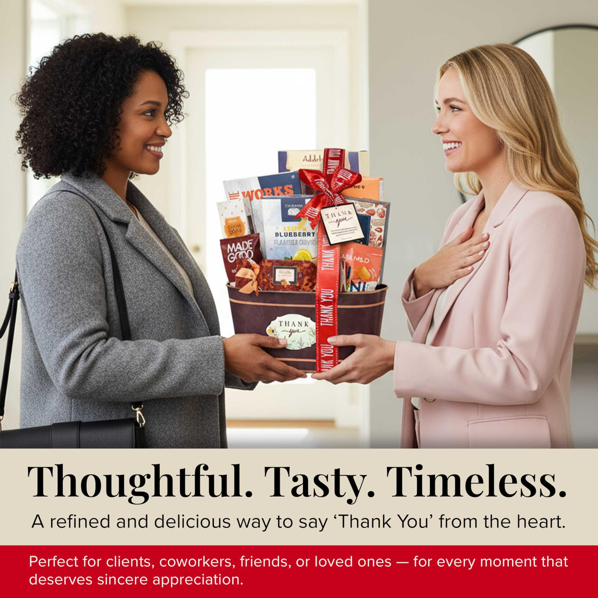 Broadway Basketeers gourmet snacks assortment highlighting 3 lb selection for sharing