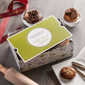 Broadway Basketeers individually wrapped treats preserve freshness for shipment