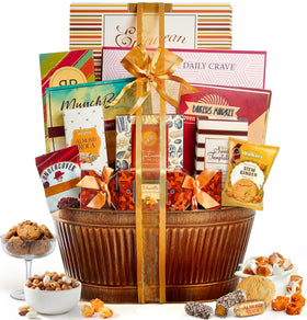 Broadway Basketeers gift basket cookies close-up for gifting