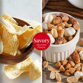 Broadway Basketeers snack tower perfect for study breaks and late-night cravings.
