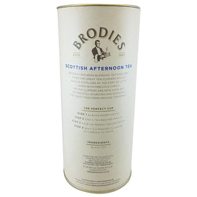 Brodies black tea blend close-up showing Kenyan and Indian leaves for robust flavour