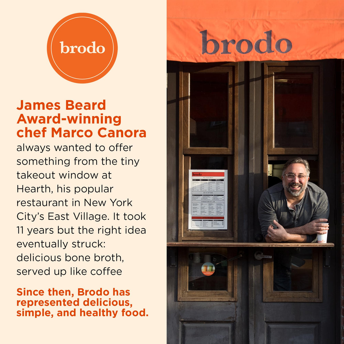 Brodo ready-to-use broth as base for soups and stews.