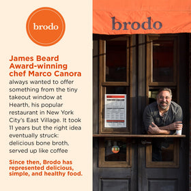 Brodo ready-to-use broth as base for soups and stews.