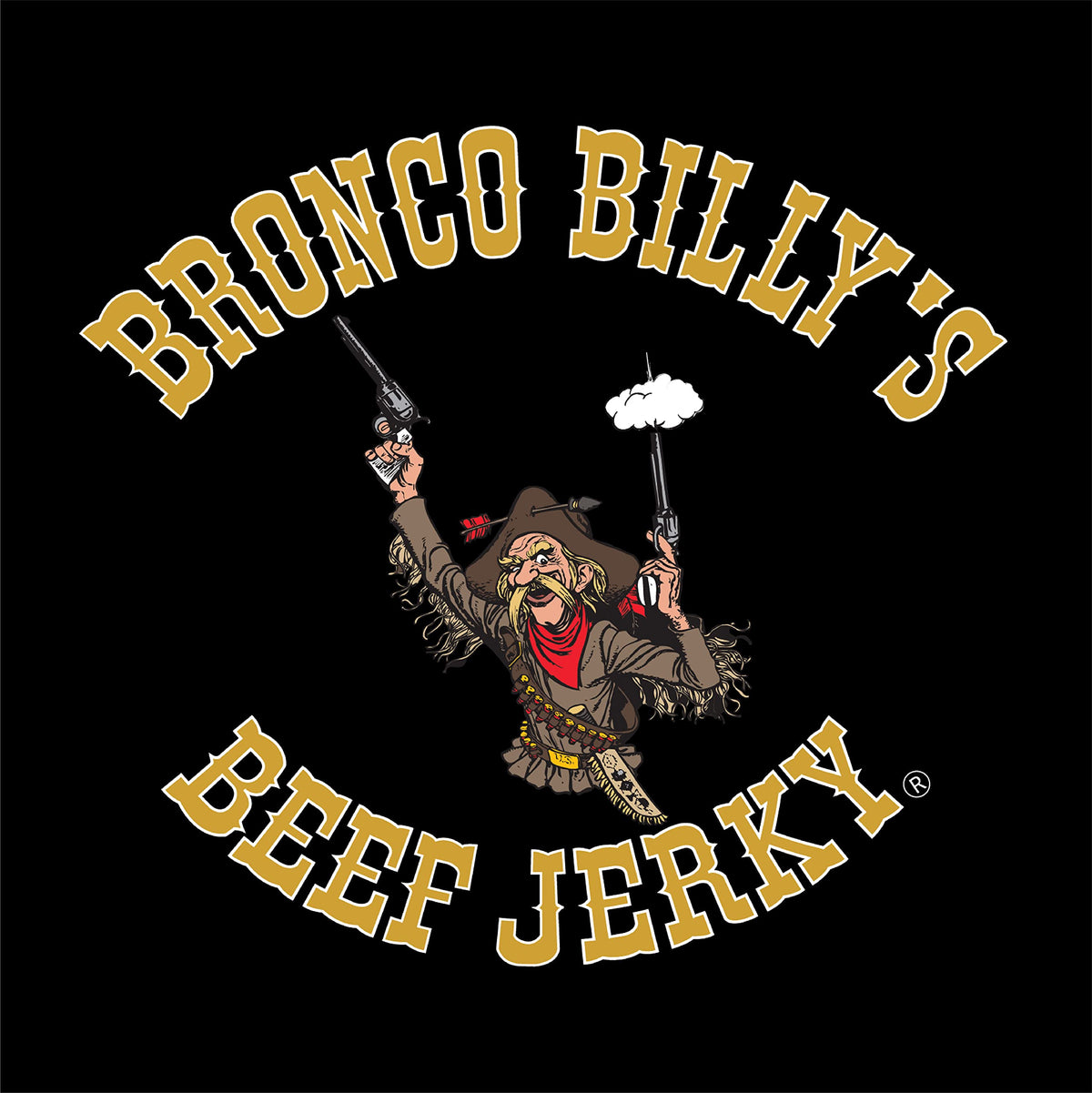Bronco Billy's Beef Jerky family-owned brand—craftsmanship you can taste.