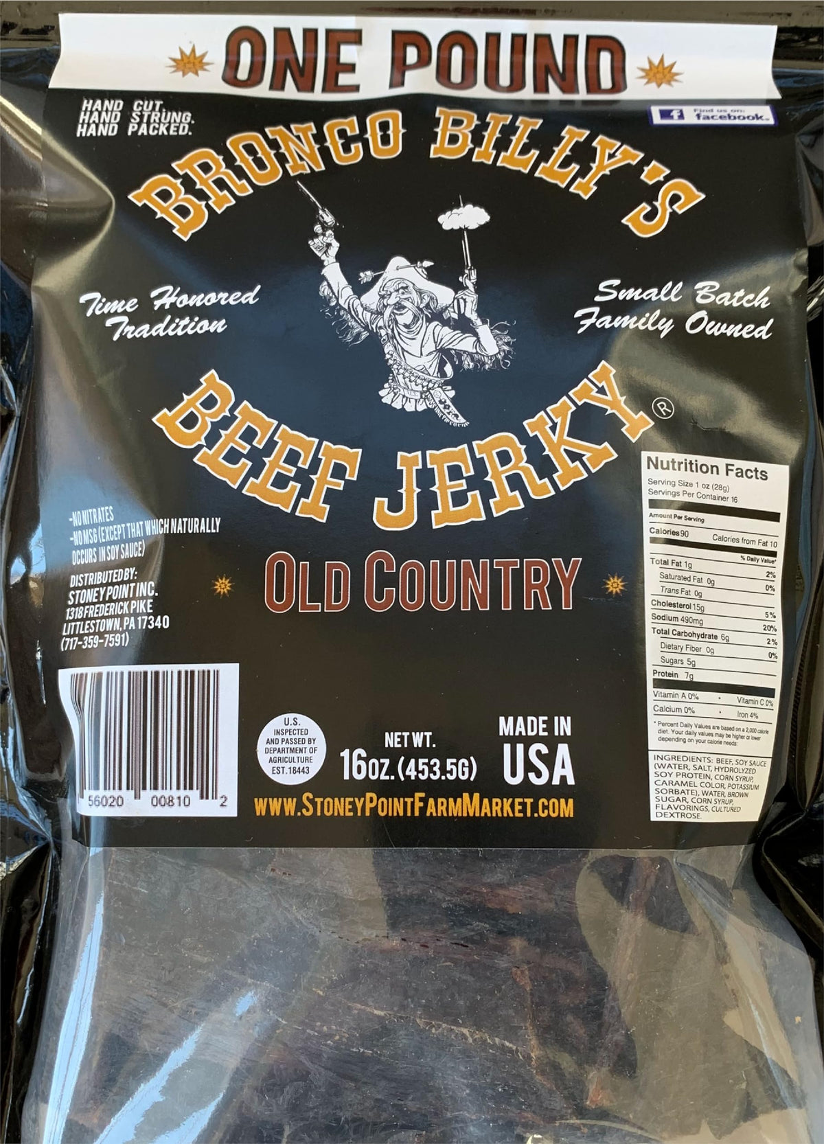 Bronco Billy's jerky on-the-go snack—great for hikes and daily energy.