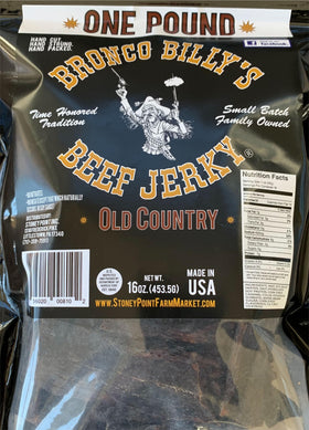 Bronco Billy's jerky on-the-go snack—great for hikes and daily energy.