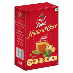 Ashwagandha Tulsi Mulethi ingredients featured in Brooke Bond Natural Care blend