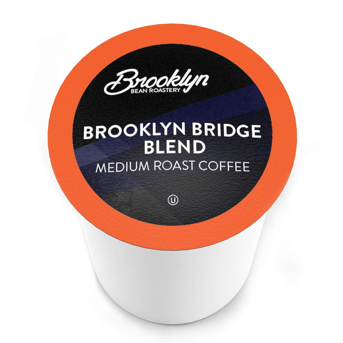 Brooklyn Beans Brooklyn Bridge Blend packaging showcases premium medium roast for home coffee lovers