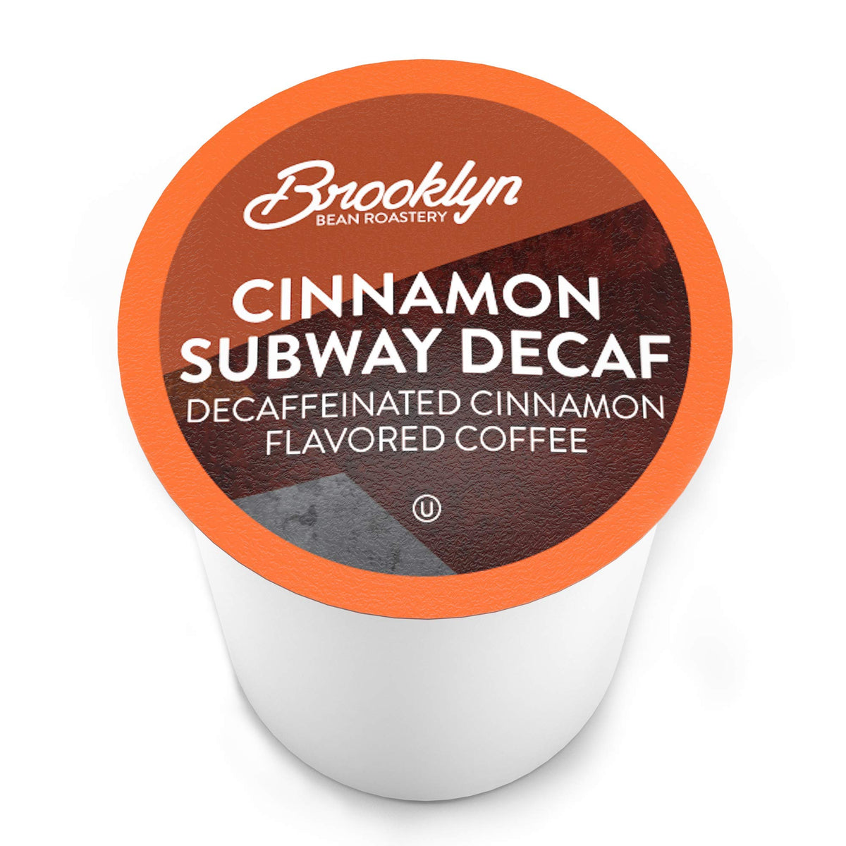 Brooklyn Beans Cinnamon Subway decaf with Keurig compatibility for quick mornings.