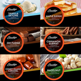 Brooklyn Beans Cinnamon Subway pods close-up, warming flavor for daily rituals.