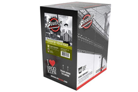 Brooklyn Beans French Roast pods Keurig compatibility label confirms easy 2.0 machine use.