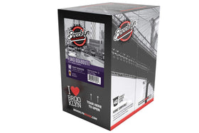 Brooklyn Beans Fuhgeddaboutit pods in brewer showing seamless Keurig 2.0 compatibility.