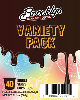 Brooklyn Beans Carnival caramel hot cocoa pods with sweet notes