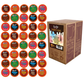 Brooklyn Beans Midnight hot cocoa pods with bold cacao flavor