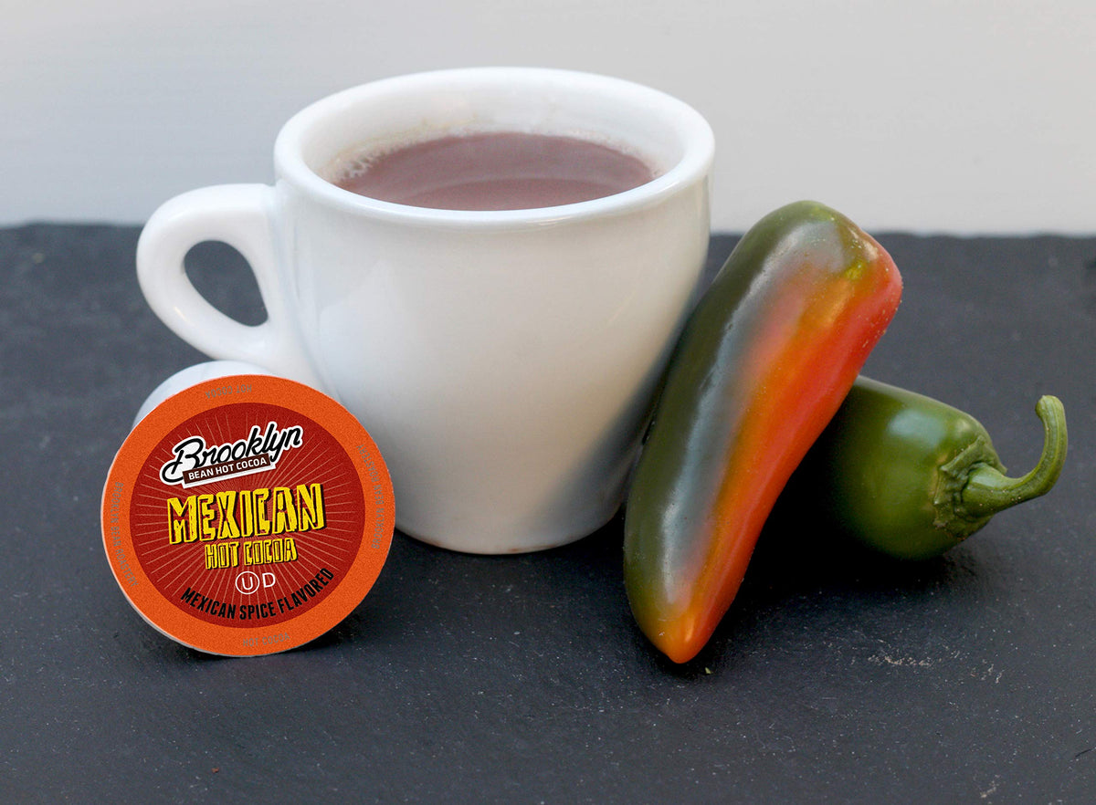 Brooklyn Beans Peanut Butter Cup hot cocoa pods for a nutty twist