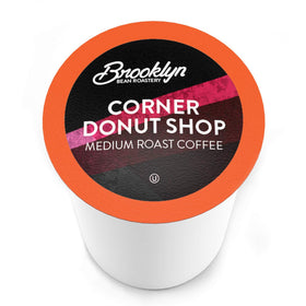 Brooklyn Beans K-Cup compatible pods for easy at-home classic coffee.