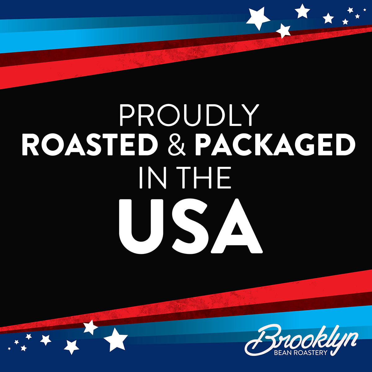 Brooklyn Beans Roast2Cup packaging label showing freshness technology.