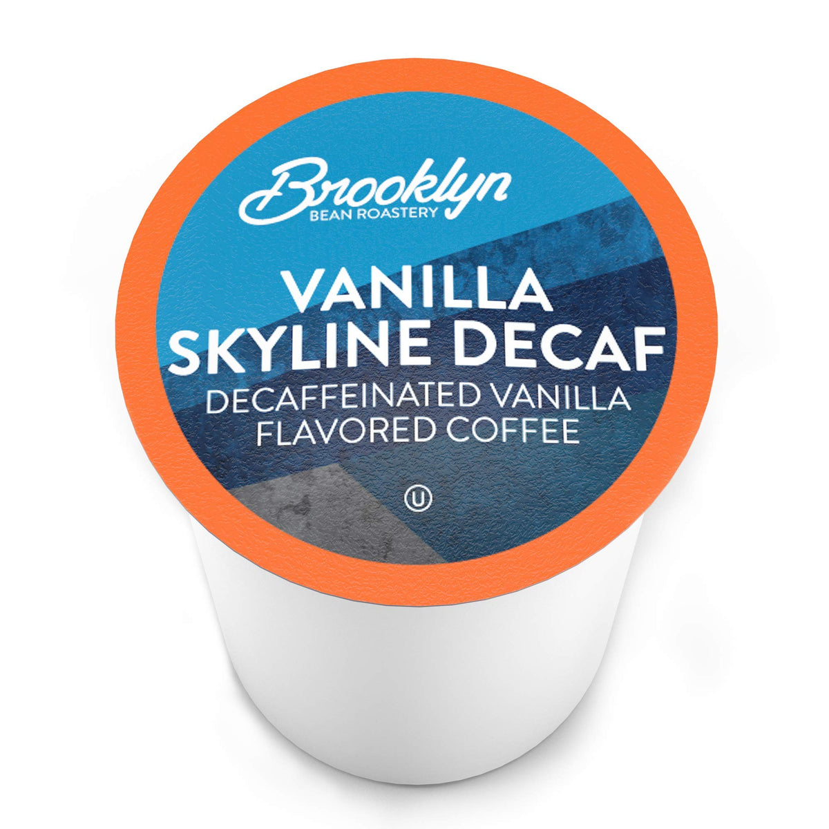 Brooklyn Beans Vanilla Skyline Decaf cup steaming reveals smooth vanilla aroma