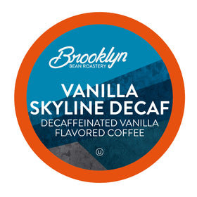 Brooklyn Beans Vanilla Skyline Decaf pods pack for caffeine-free mornings