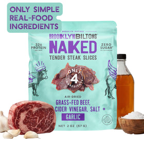 Brooklyn Biltong Lemon Pepper bag — zesty citrus kick for any meal