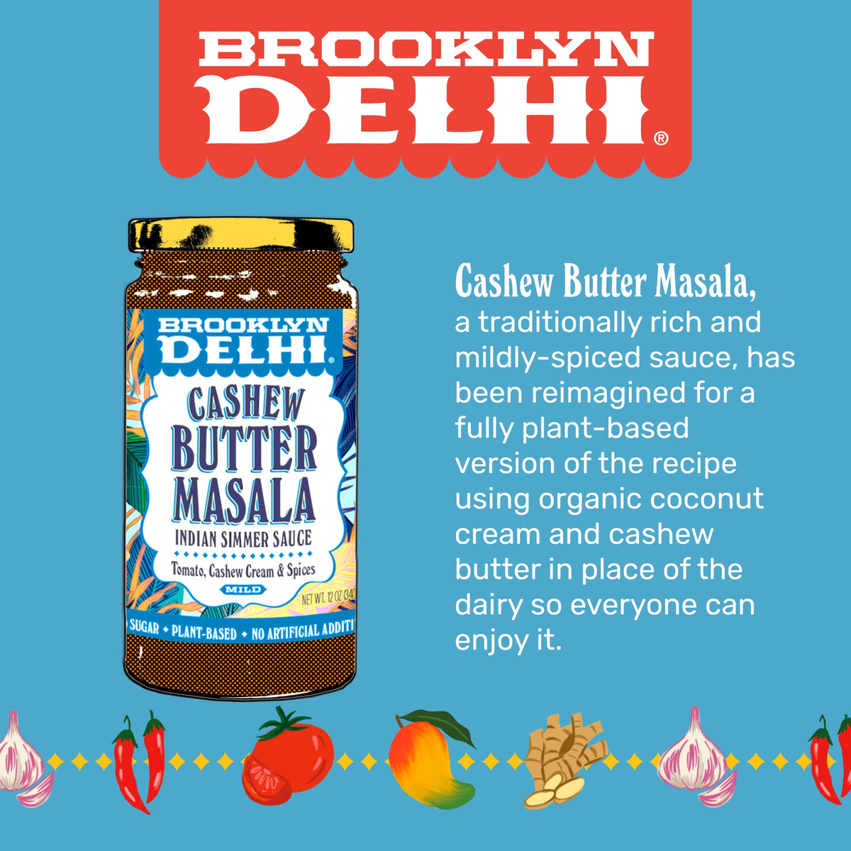 Brooklyn Delhi Golden Coconut Curry pour shot reveals creamy texture for quick meals