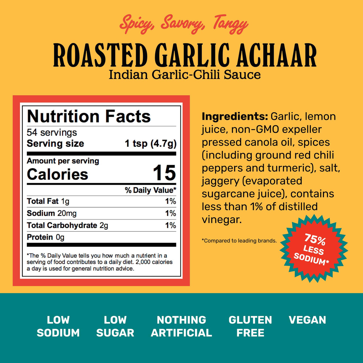 Roasted garlic cloves alongside Brooklyn Delhi Achaar for bold aroma.