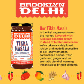 Creamy Brooklyn Delhi Tikka Masala texture with coconut cream