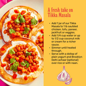 Aromatic roast spices and paprika in Brooklyn Delhi Tikka Masala