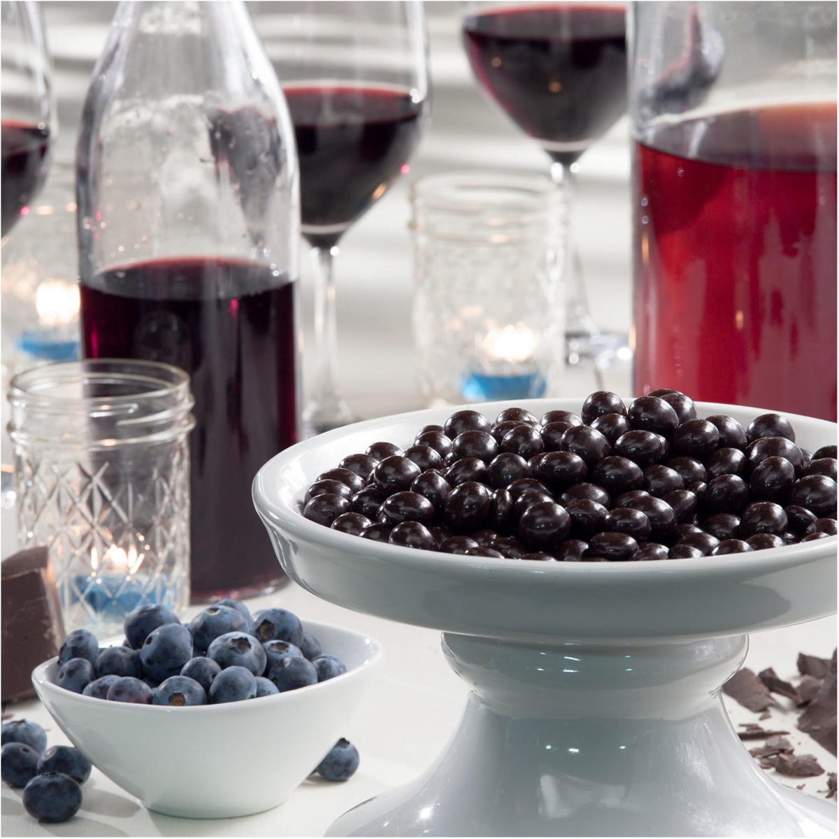 Brookside party snack bag, a refined treat for celebrations.