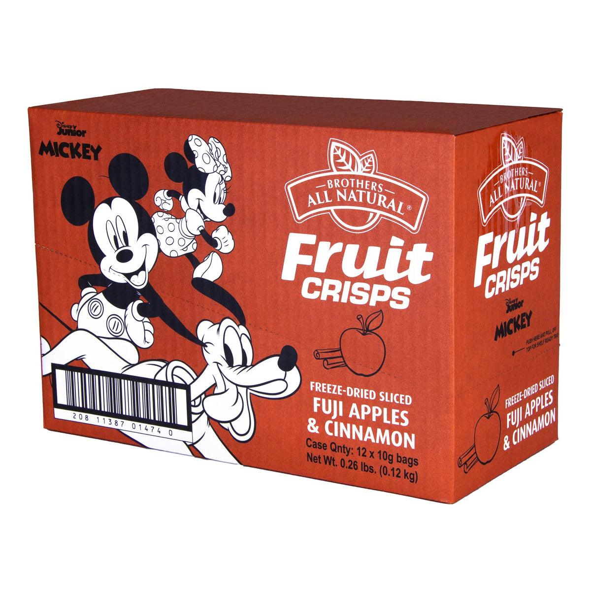 Brothers All Natural Disney Fruit Crisps freeze-dried Fuji apples ready-to-eat