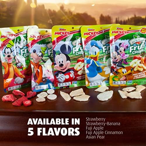 Versatile use: sprinkle Disney Strawberry Crisps over yogurt or cereals.