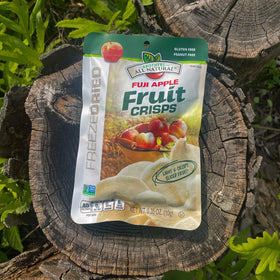 Lunchbox-ready Brothers All Natural Crisps with Fuji apple and cinnamon