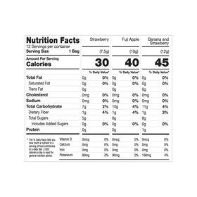 Brothers All Natural Asian Pear bag of freeze-dried crisps a fiber-rich treat.