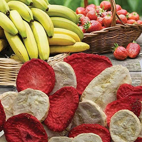 Brothers All Natural gym bag snack with freeze-dried fruit crisps for energy.
