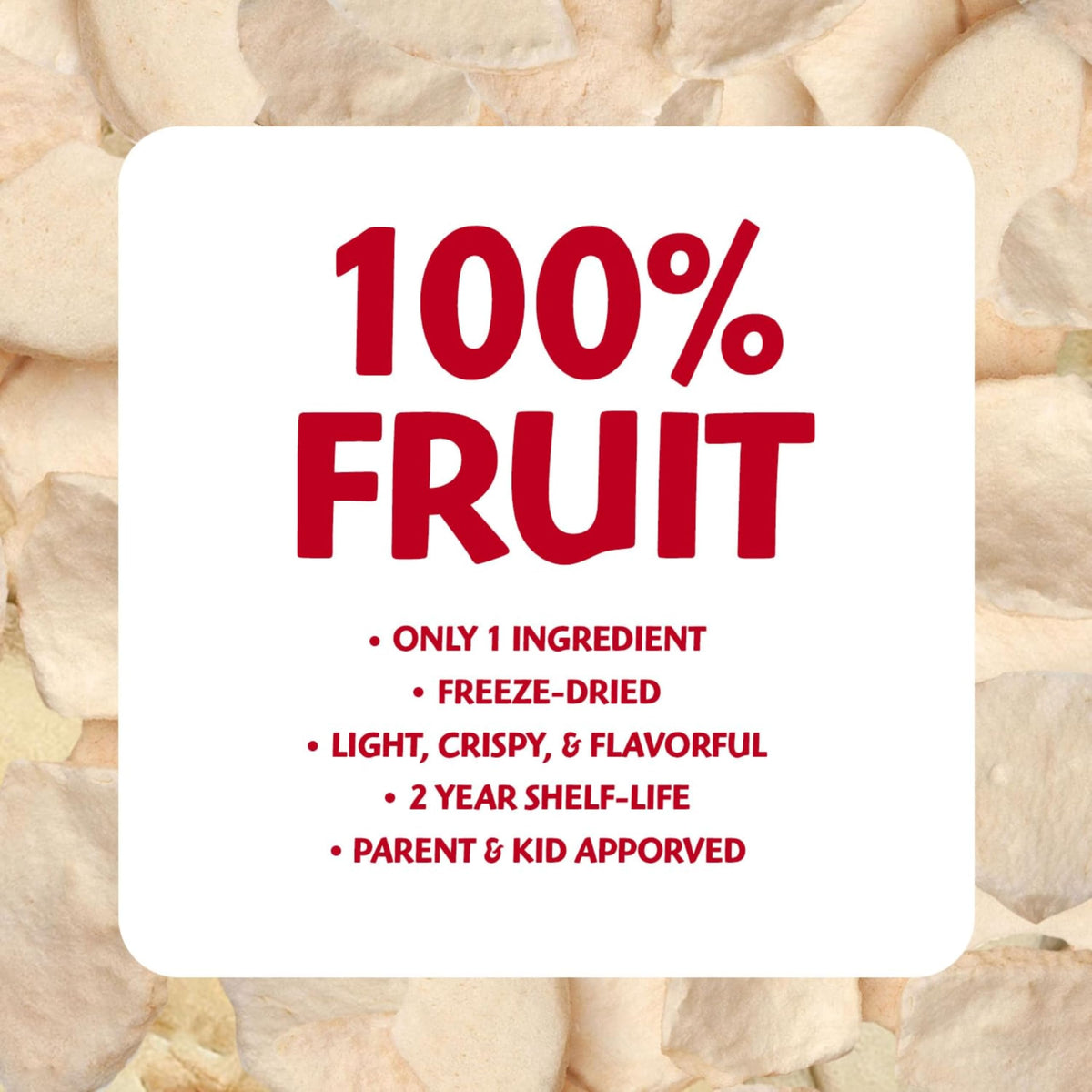Brothers All Natural Fuji Apple Crisps in lunchbox, tasty, convenient snack.