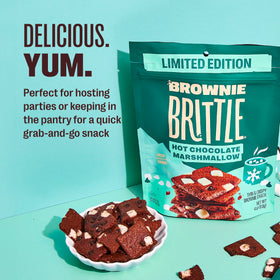 Broken pieces are ideal for ice cream toppings.