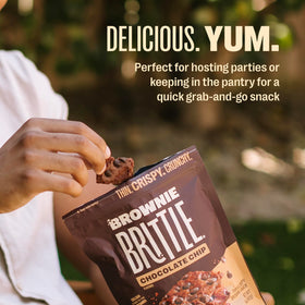 Brownie Brittle Toffee Crunch bag delivers rich toffee notes and a snap