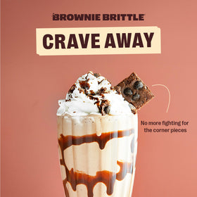 Brownie Brittle Yogurt Parfait Topping suggests quick, tasty breakfast or snack.