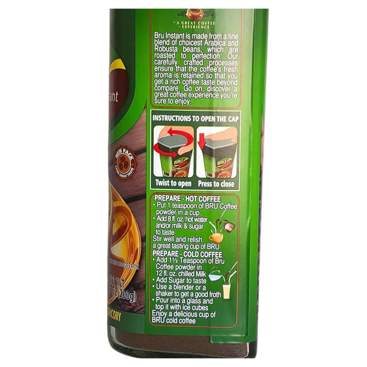 Bru Instant Coffee packaging shows a value-packed multi-jar bundle.