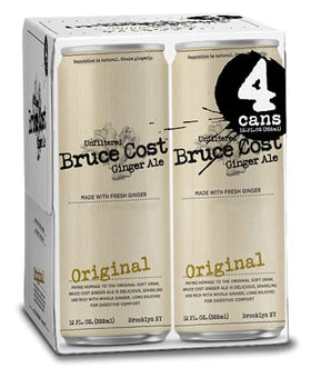 Bruce Cost Ginger Ale Original as a cocktail mixer elevates Moscow Mule or Dark & Stormy