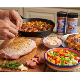 Bruce Mitchell Alligator Man roasted turkey with golden crust