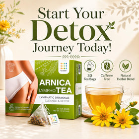 Bruizex Arnica Tea iced glass pour for refreshing serve