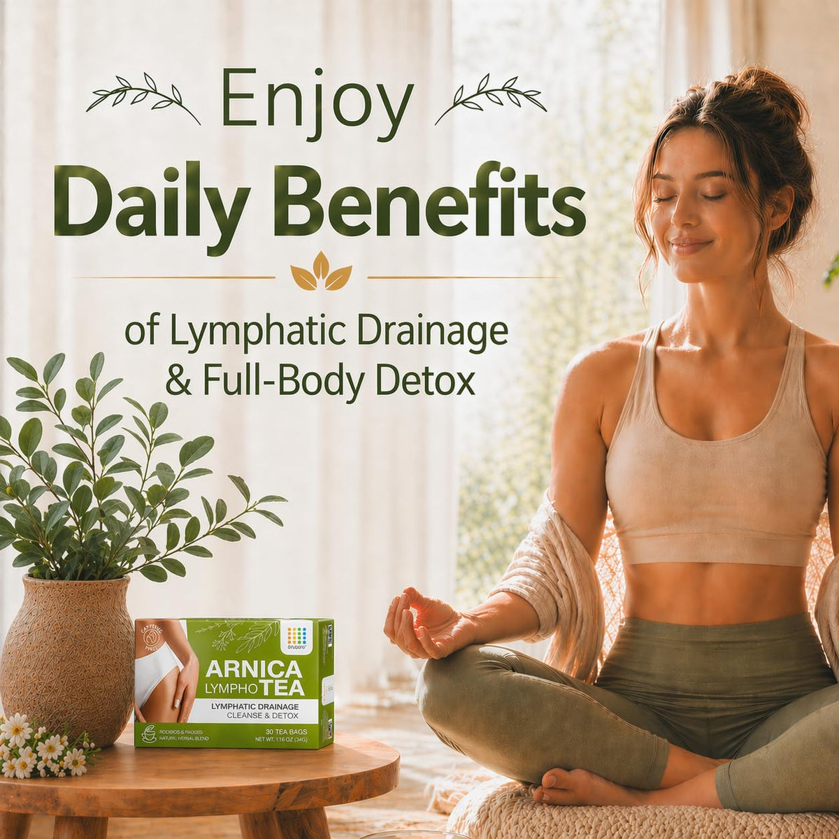 Bruizex Arnica Tea tulsi flower hint in blend