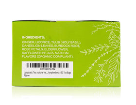 Bruizex Lymphatic Tea lemon-infused brew for brightness