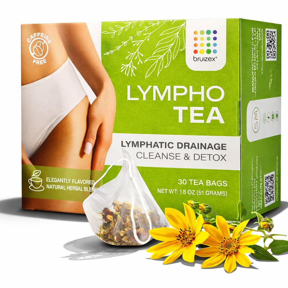 Bruizex Lymphatic Tea collection for a daily detox ritual