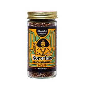 Brundo Market Korerima open-fire roasted bottle showcases bold, versatile Ethiopian spice.