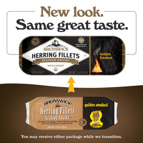 Brunswick Golden Smoked Herring inspires seafood pasta and sauces.