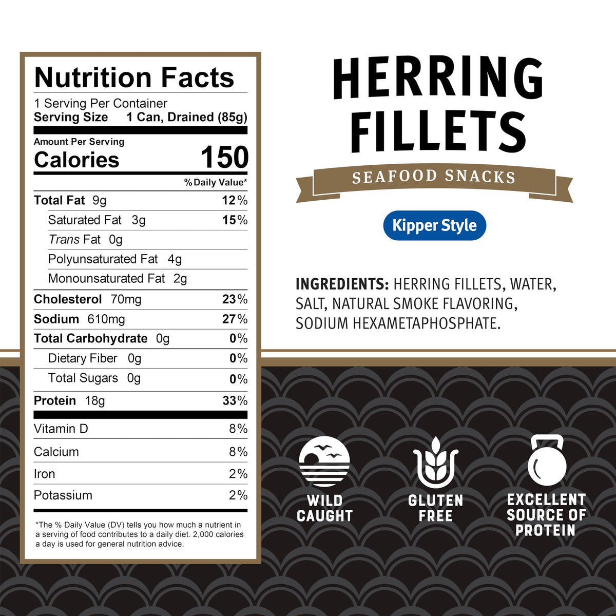 Brunswick herring snack image shows a convenient, savory bite