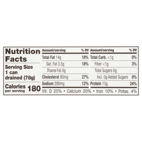 Brunswick sardines deliver 13g protein per serving for quick meals